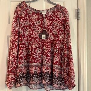 Women’s fall blouse